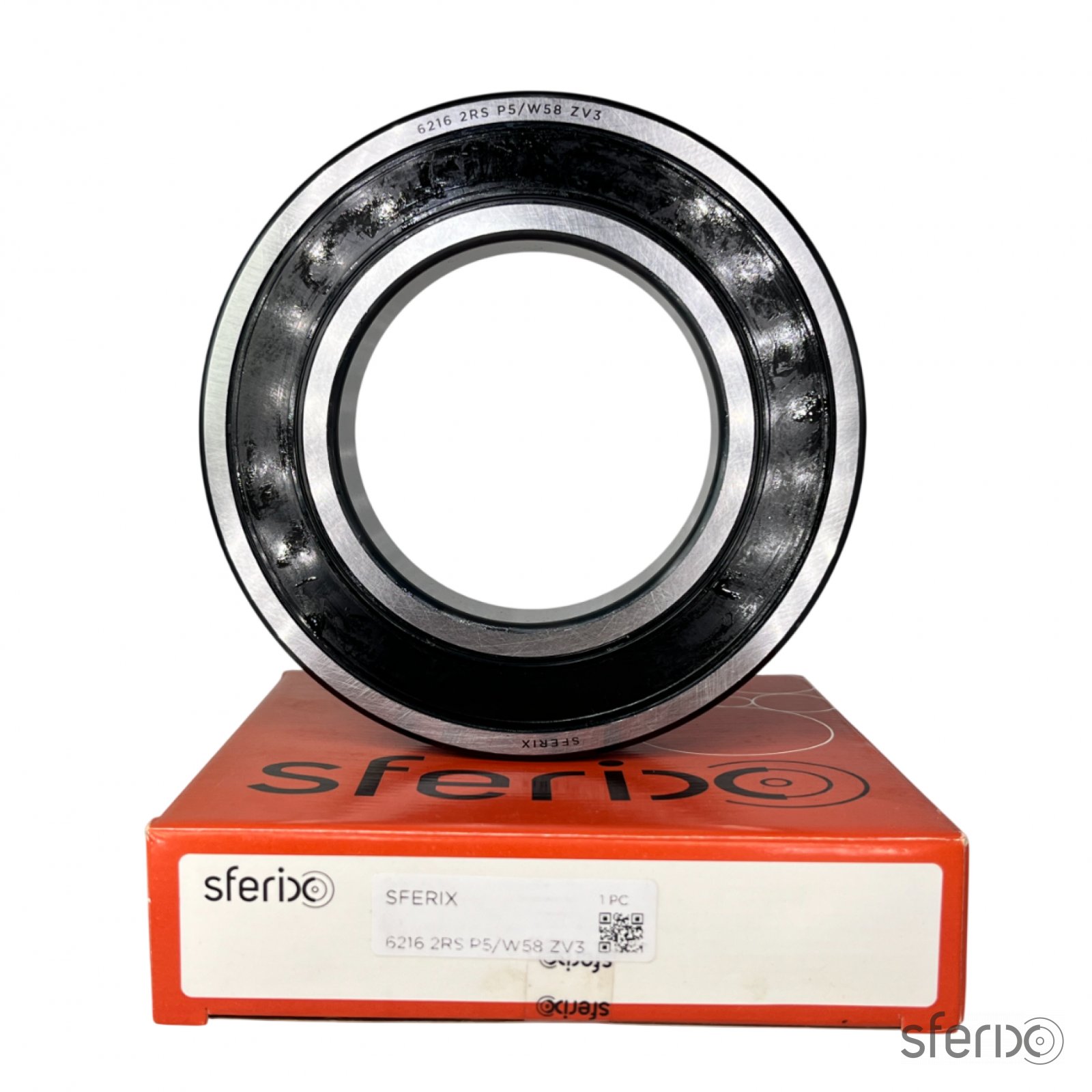 Радиальный однорядный подшипник 6216 2RS P5/W58 ZV3 SFERIX - Сферикс - фото -  2